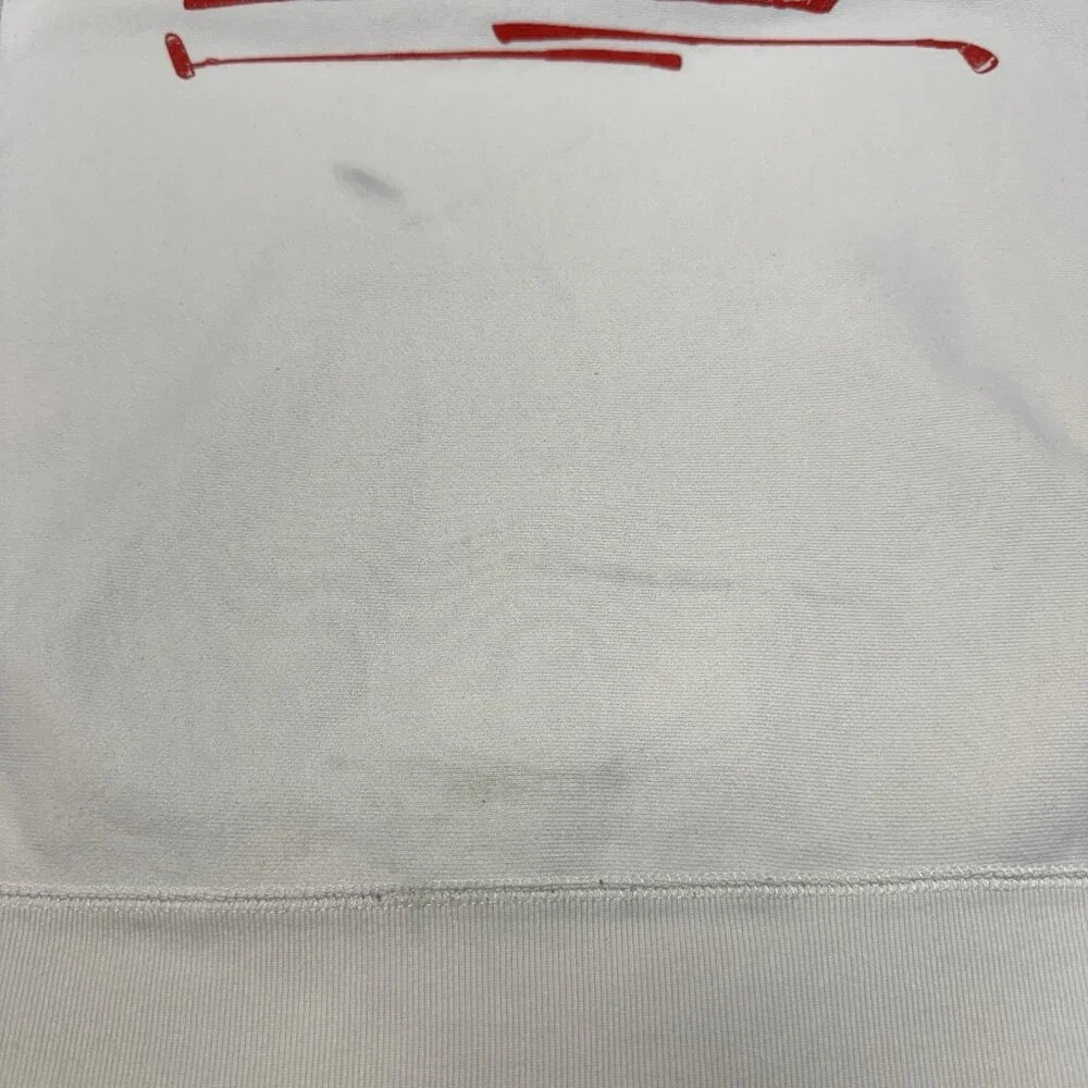 Barstool Golf Hoodie Sweatshirt Mens Medium Cream Independent Trading Co Brand - Picture 8 of 11